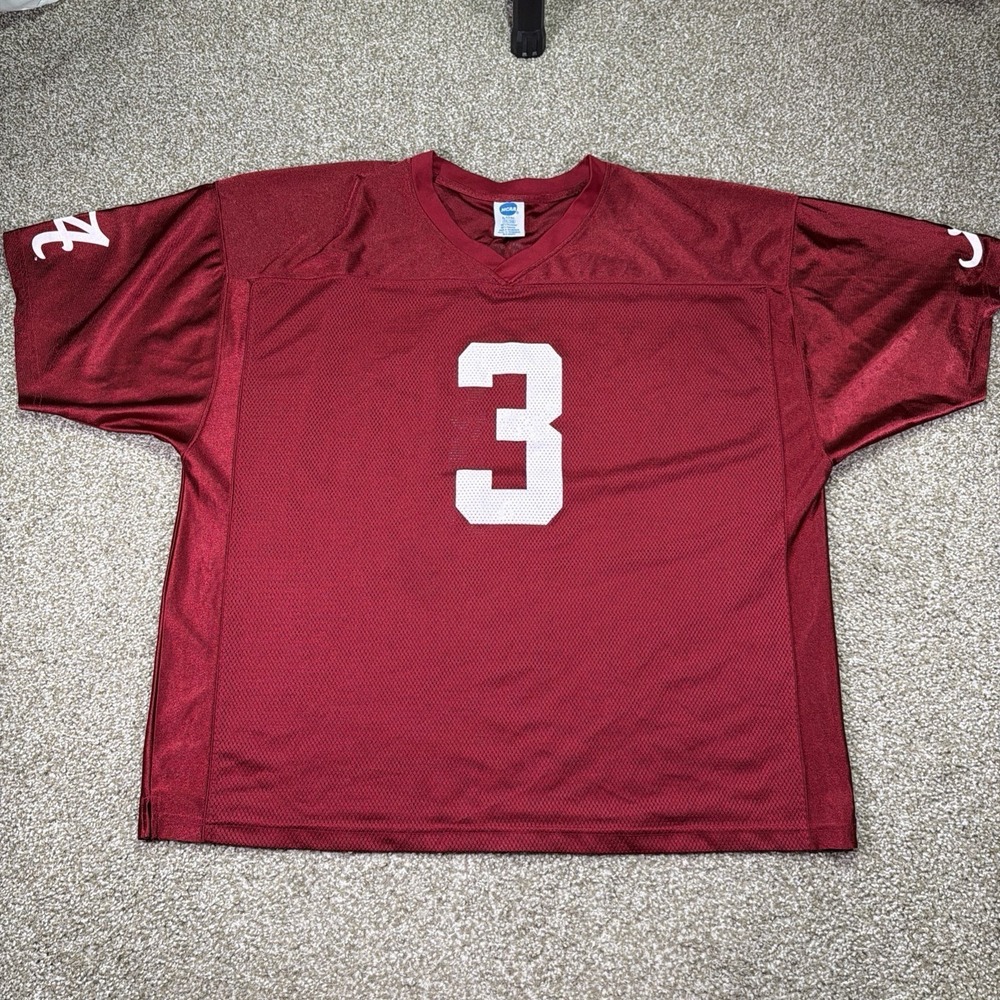 Alabama Crimson Tide Football Jersey 3XL Y2K Style NCAA Licensed